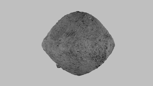 Asteroid Bennu Textured preview image